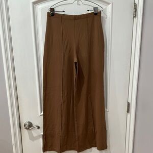 Max Studio Tan Wide-Leg Trousers XL